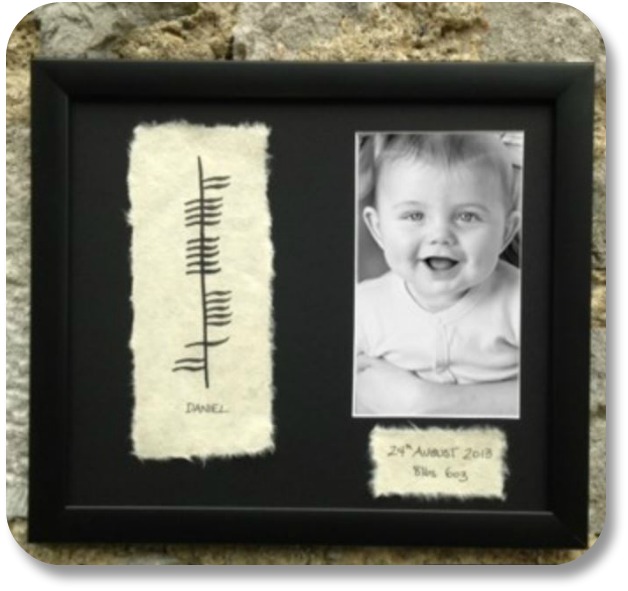 Irish Baby Gifts - Baby Blessing Wall Plaque, Image Property of theirishstore.com