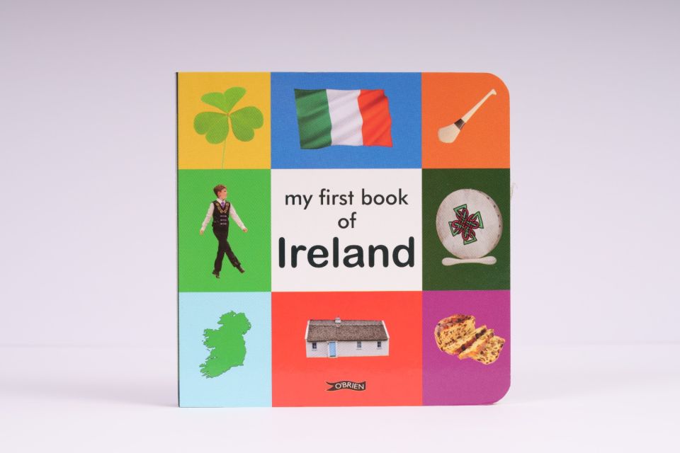 Irish Expressions:  Irish Baby Gifts. 
Image of Baby's First Irish Book property of The Irish Store.