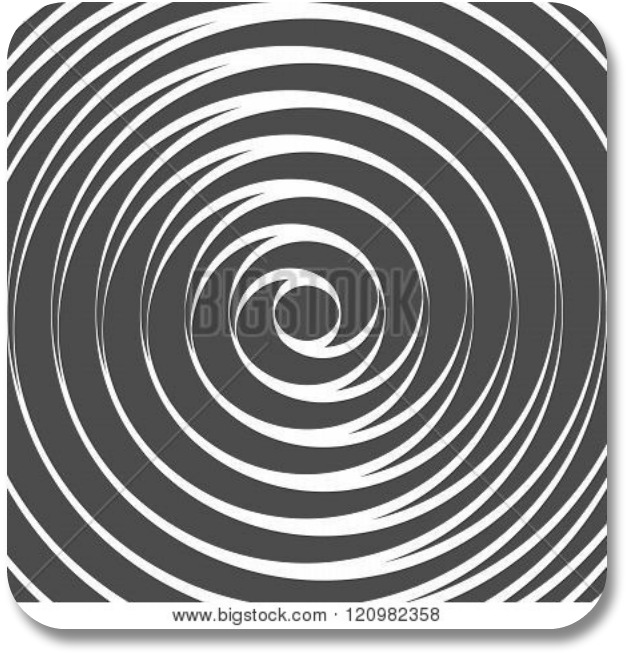 Irish Expressions:  Image of double spiral.