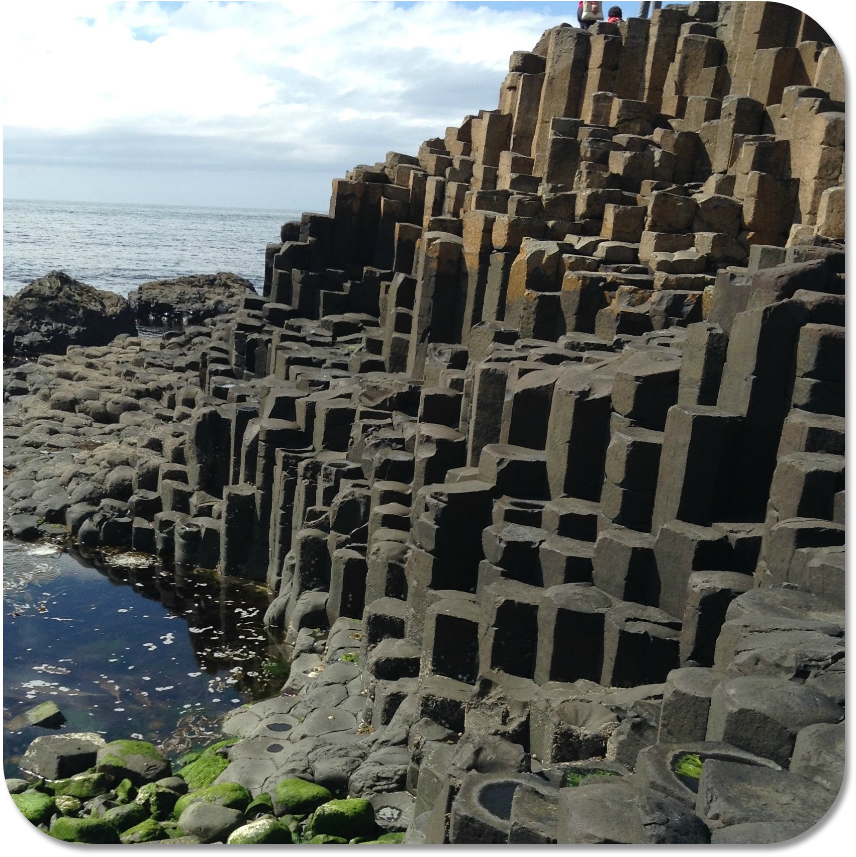 Giant's Causeway - a geolithic marvel steeped in legend.