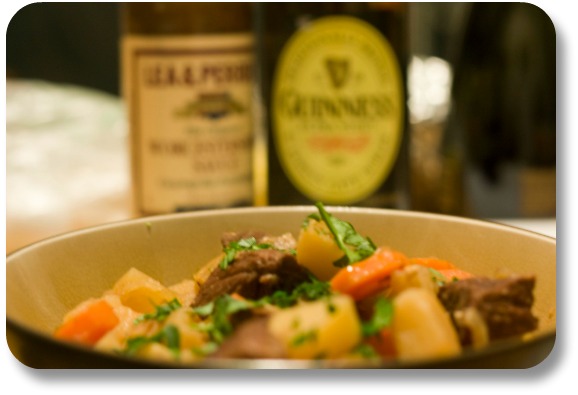 Irish Expressions - Guinness Beef Stew.  Photocredit:  Wikimedia Commons