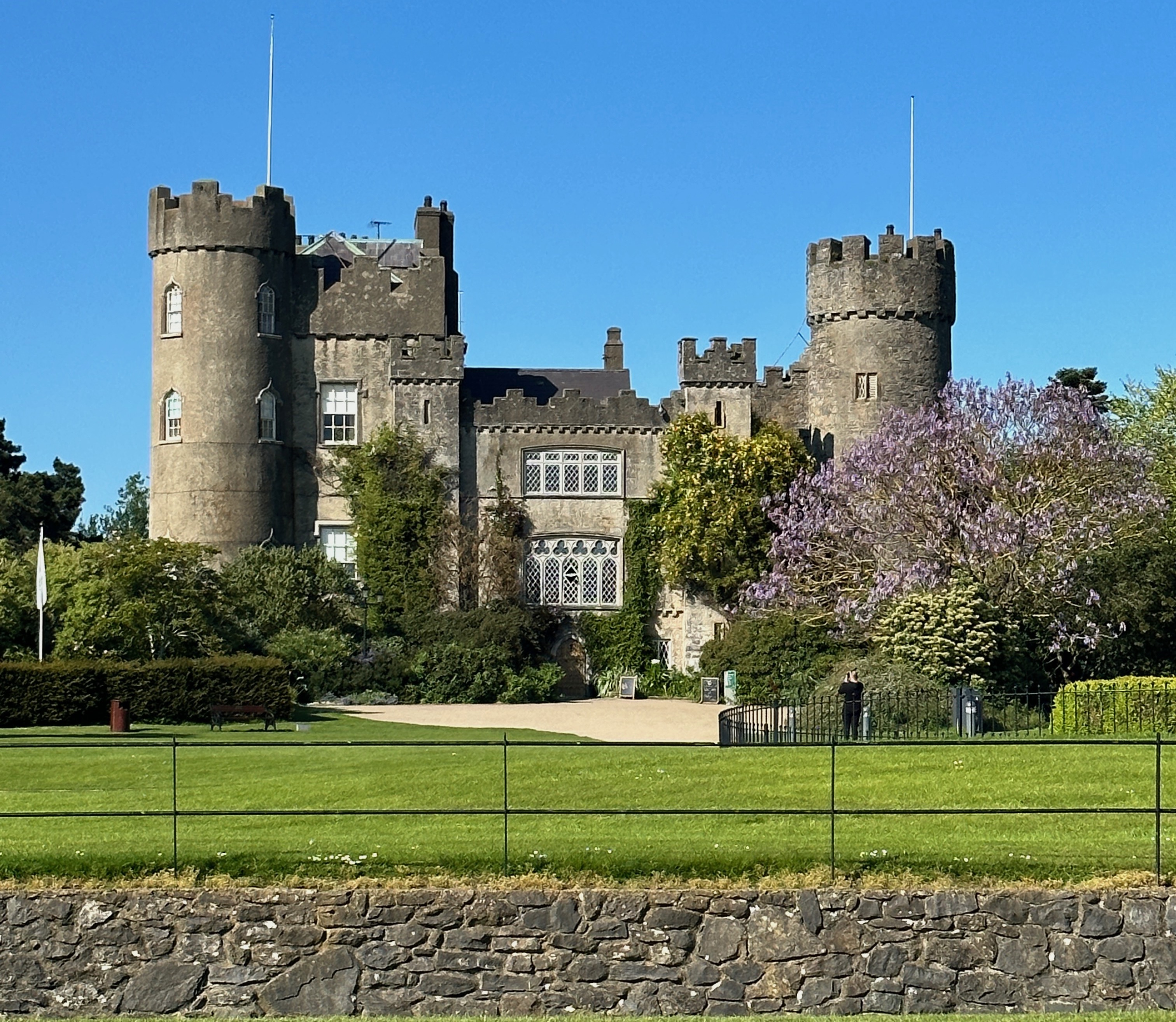 Irish Expressions:  Castles to See in Ireland.  Image of Malehide Castle.