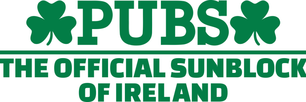 Irish Expressions:  St Patricks Day Jokes.  PUBS - the official sunblock of Ireland - per license with Shutterstock.