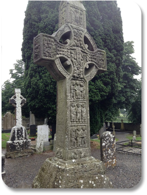 Irish Expressions: Image of Celtic High Cross.