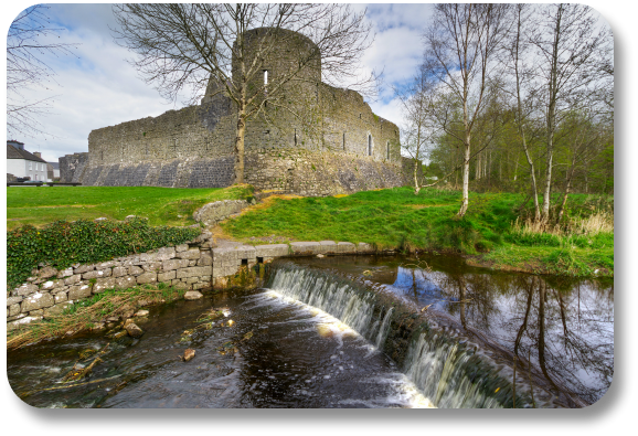 Irish Expressions:  Must-see castles in Ireland.  Image of Athenry Castle, courtesy of Bigstock.