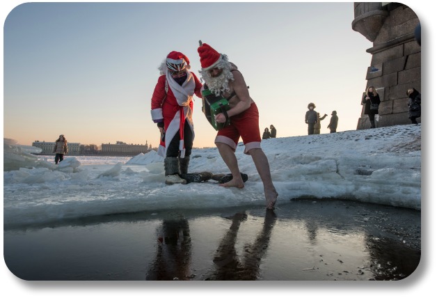 Irish Christmas Traditions - Christmas Swim