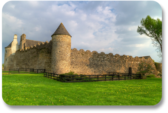 Irish Expressions:  Castles to See in Ireland.  Image of Parke's Castle courtesy of Bigstock.