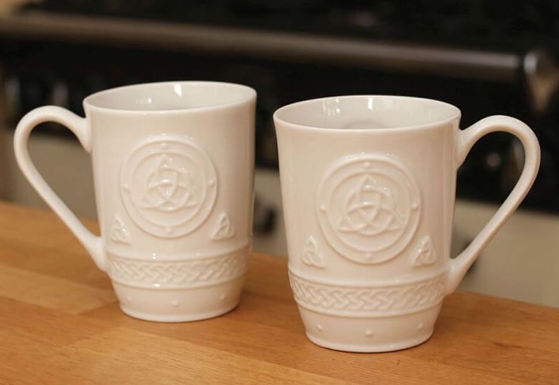 Irish Expressions:  Creative Irish Gifrs. 
Belleek Mugs from The Irish Store