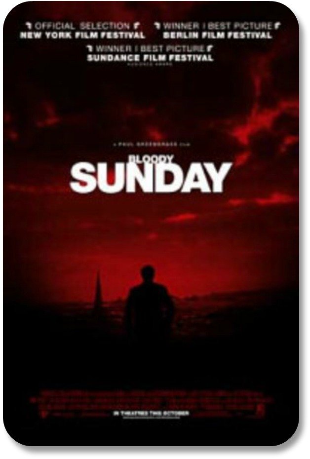 Movie poster - Bloody Sunday.