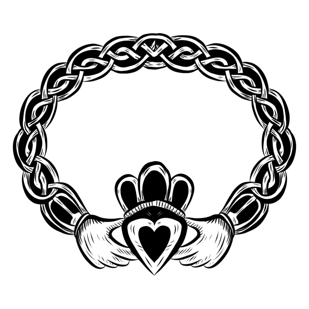 Irish Expressions:  Irish Tattoo Designs.  Image of Claddagh Symbol courtesy of Shutterstock.