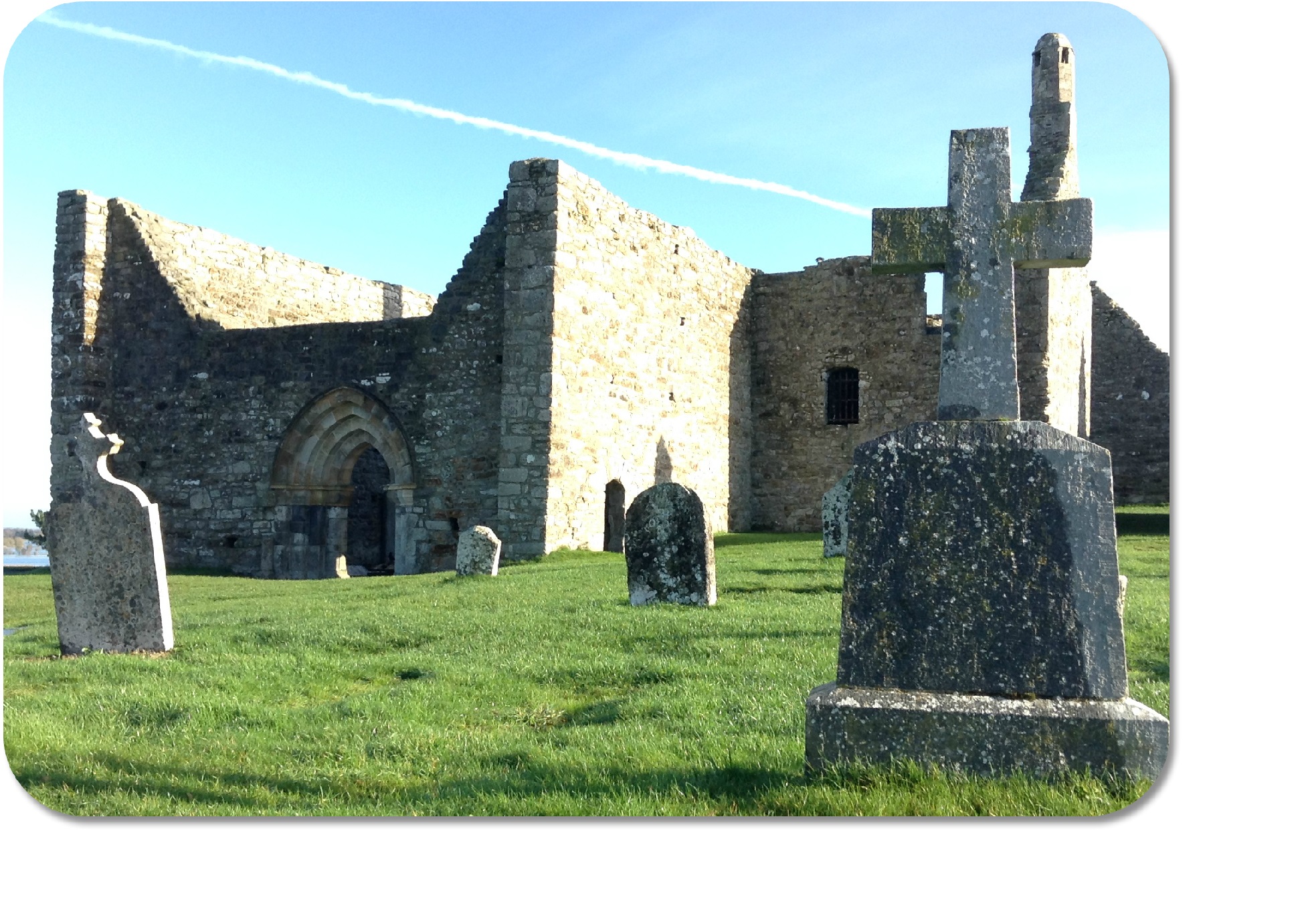 Irish Expressions:  Clonmacnoise Monastery. Burial site for many of the High Kings of Tara.