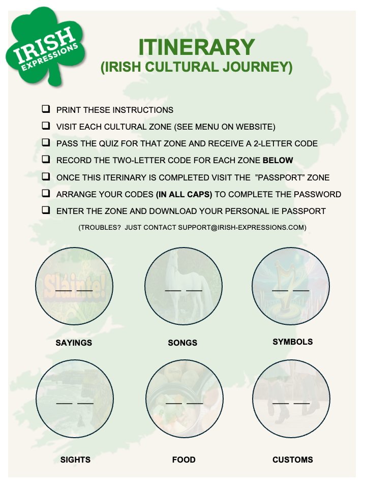 Culture Journey Itinerary