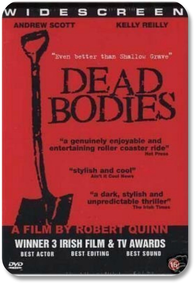 Movie poster - Dead Bodies.  Starring Andrew Scott and Kelly Reilly.