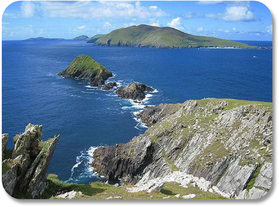 Irish Expressions: Where is the Dingle Peninsula? Image of rocky coastline, courtesy of Fabio Miola via Flickr.