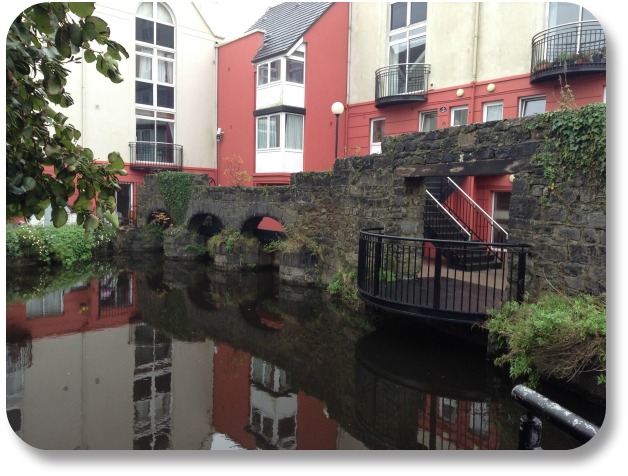 Irish Expressions:  Galway Activities - House on Riverfront