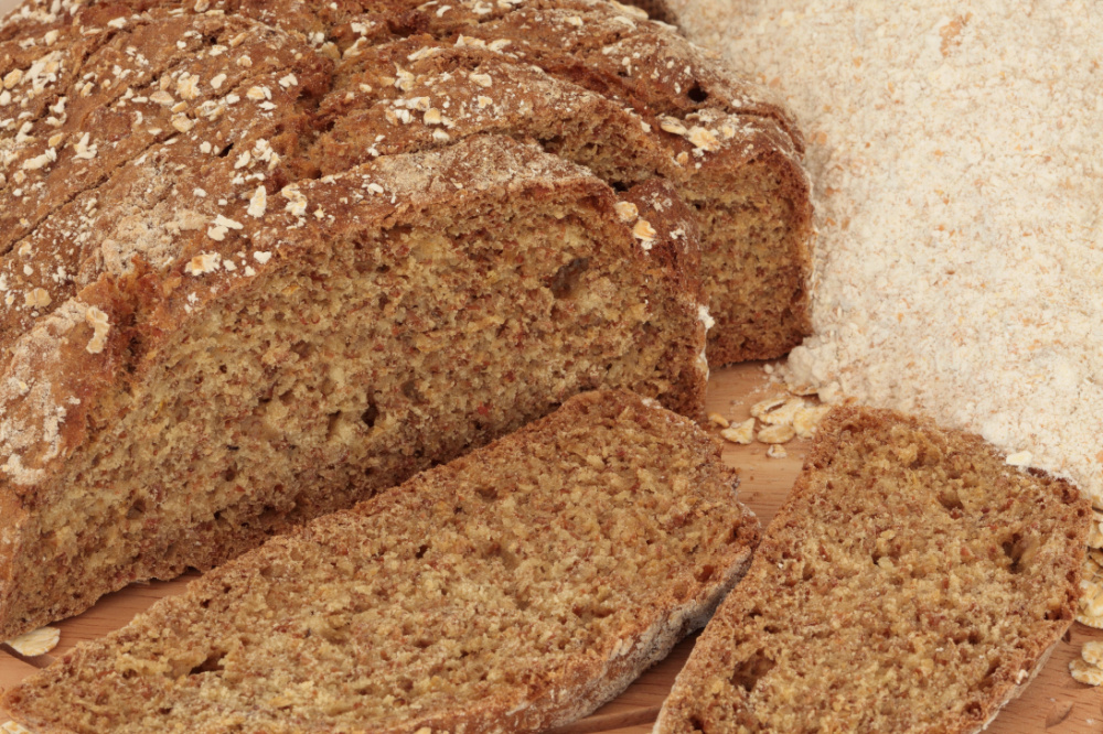 Irish Expressions:  Easy Irish Food Recipes.  Image of Irish Brown Bread per license with Shutterstock.