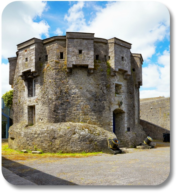 Irish Expressions:  Castles to See in Ireland.  Image of Athlone Castle courtesy of Bigstock