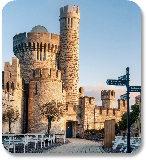 Irish Expressions;  Castles to See in Ireland.  Image of Blackrock Castle courtesy of Bigstock.