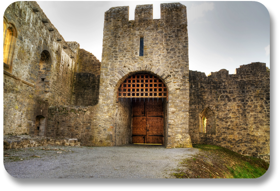 Gateway to Adare Castle