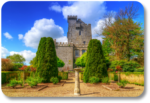 Irish Expressions: Knappogue Castle.  Image courtesy of Bigstock.