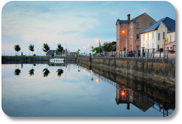 Irish Expressions:  Galway Activities - Morning View on the Claddagh
