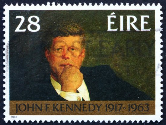 Irish Last Names - Kennedy Postage Stamp