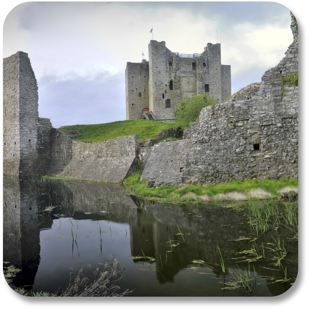 Irish Expressions:  Castles to See in Ireland.  Image of Trim Castle courtesy of Bigstock.