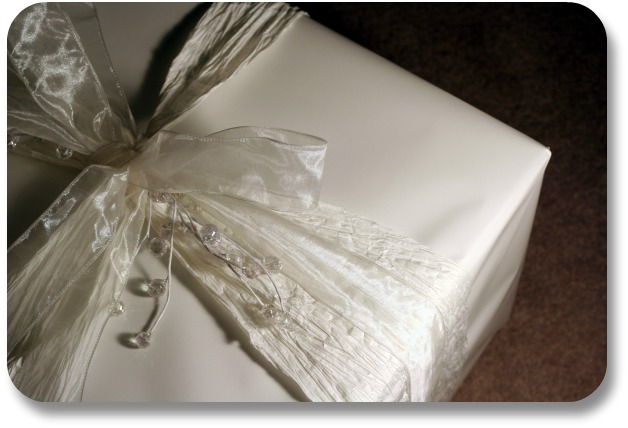 Irish Wedding Gift Ideas - Gift Wrapped in White