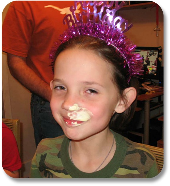 Irish Birthday Traditions - Birthday Nose Buttering.  Photocredit:  Alisgator.com