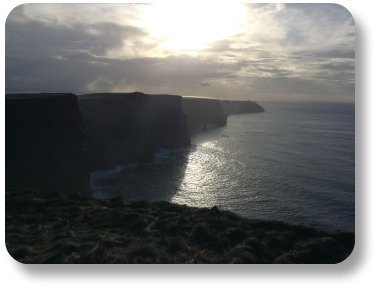 Irish Expressions - Cliffs of Moher in late afternoon.