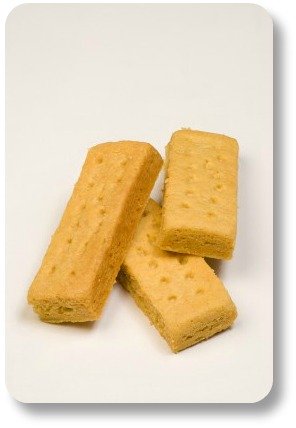 Irish Expressions: Irish Dessert Recipes.  Image of Irish shortbread cookie per license with Bigstock.com.