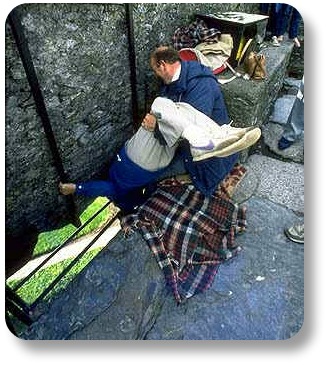 Irish Trivia - Kissing the Blarney Stone