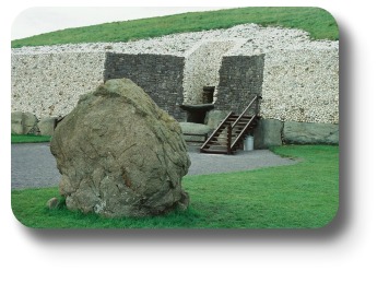 Ireland Travel Destinations - Newgrange Entrance