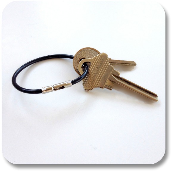 Birthday keys to the house